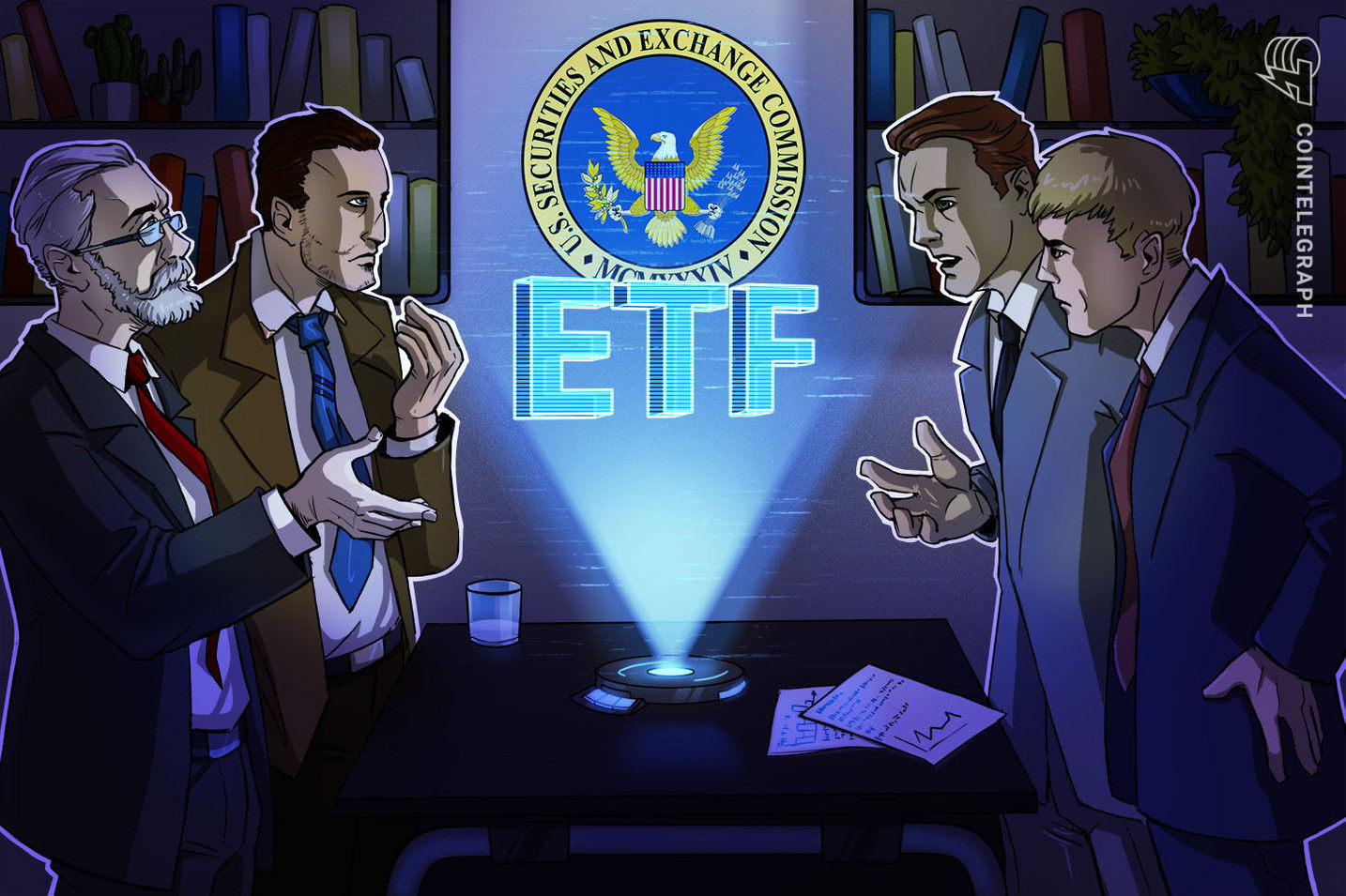  SEC、アーク21シェアーズのビットコイン現物ETF可否を8月に延期 